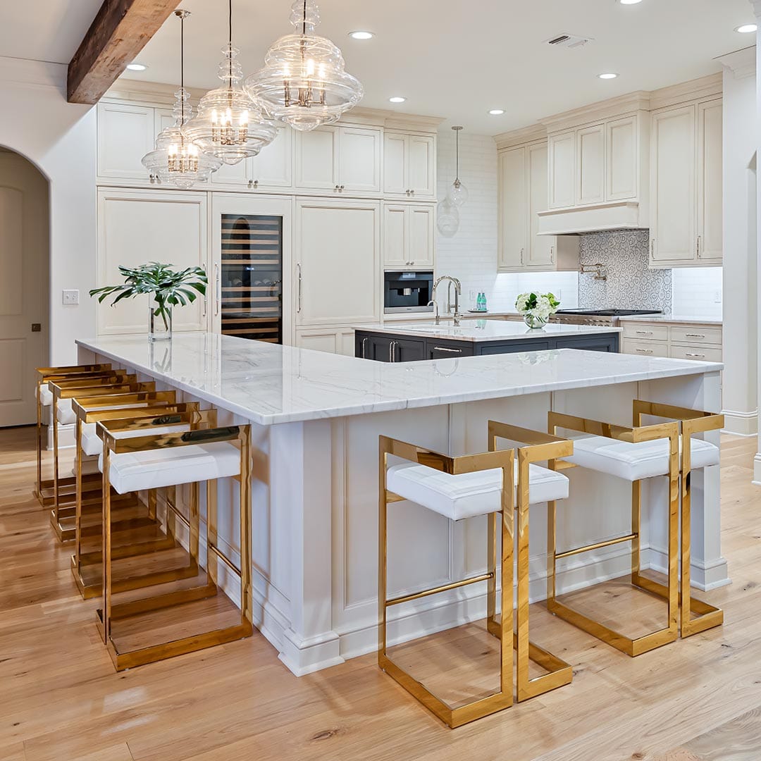 Updated kitchen with Wolf range