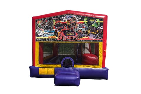 Stock Car Racing Combo Bouncer