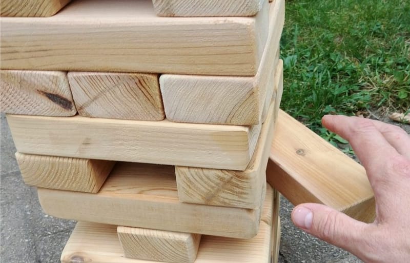Giant Jenga