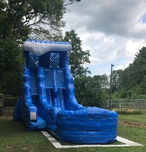 22' Tidal Wave Double Lane Waterslide