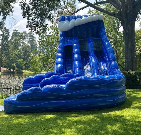 18' Monster Wave Double Lane Waterslide