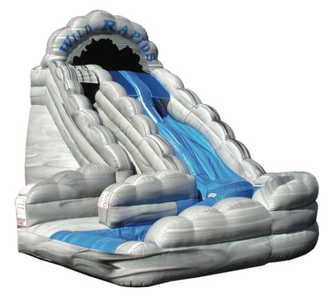 18' Wild Rapids Double Lane Waterslide