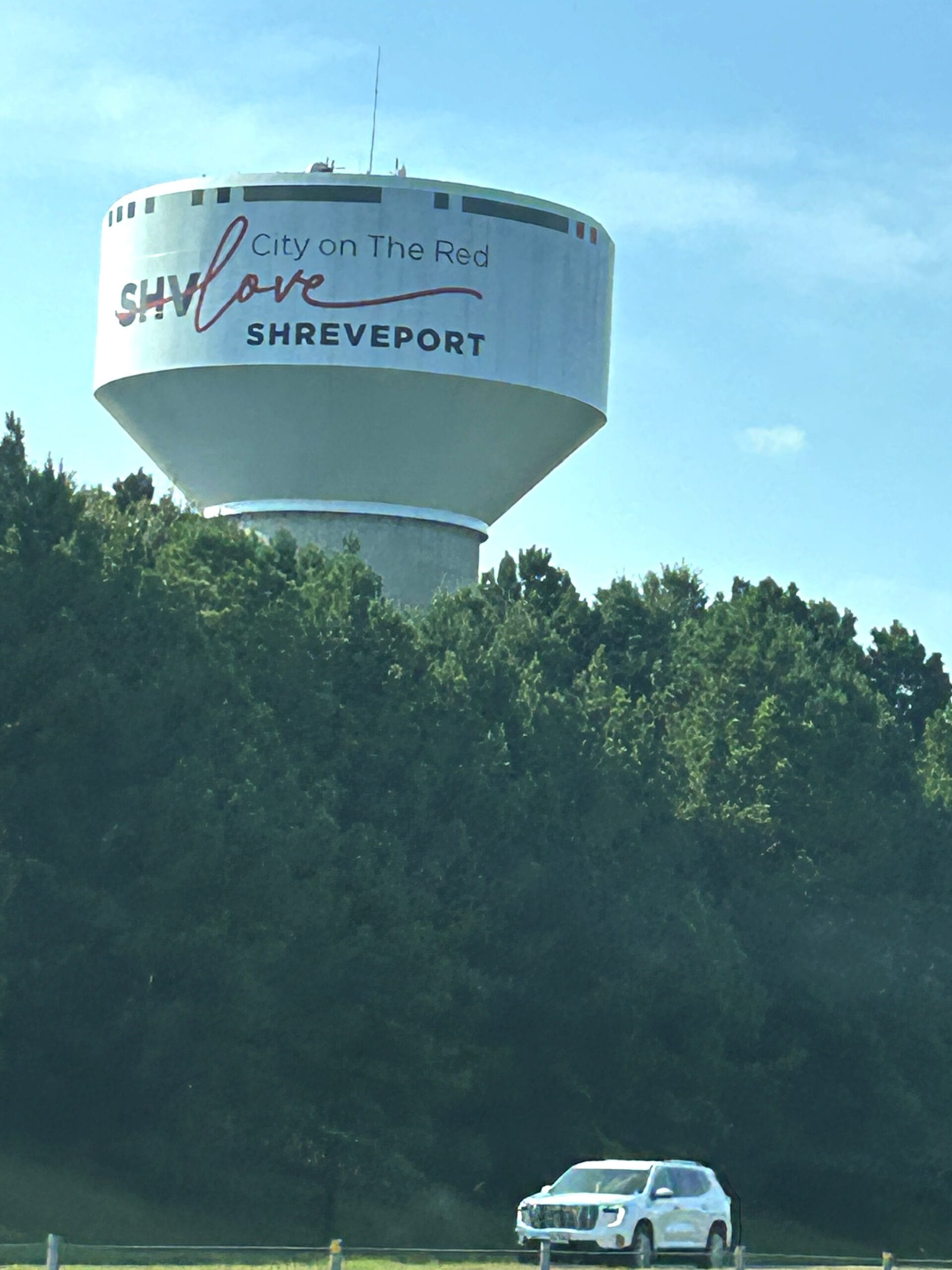 Water tower in Shreveport