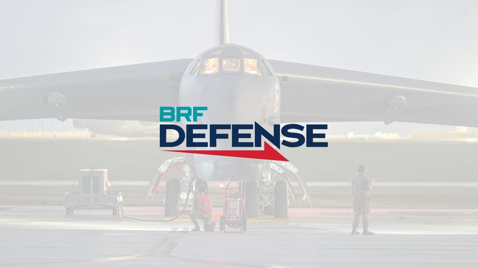 BRF Defense header with B-52