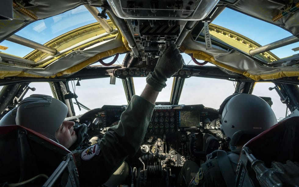 Air Force leadership at Barksdale Air Force Base