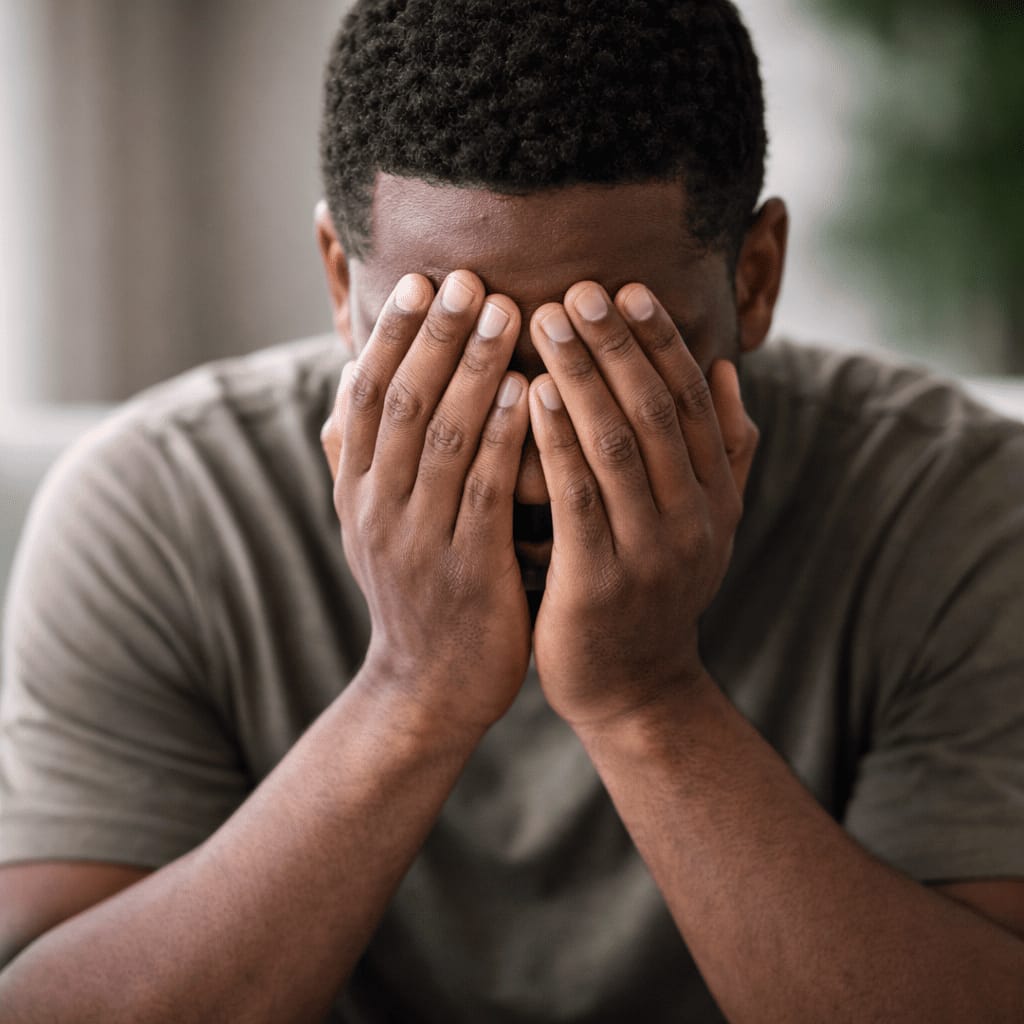 Person recovering from the effects of a brain injury