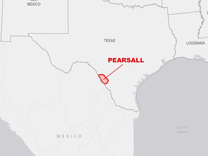 Pearsall shale